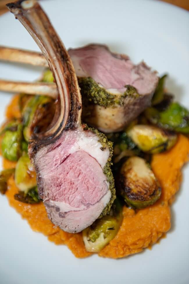 Herb Crusted Rack of Lamb