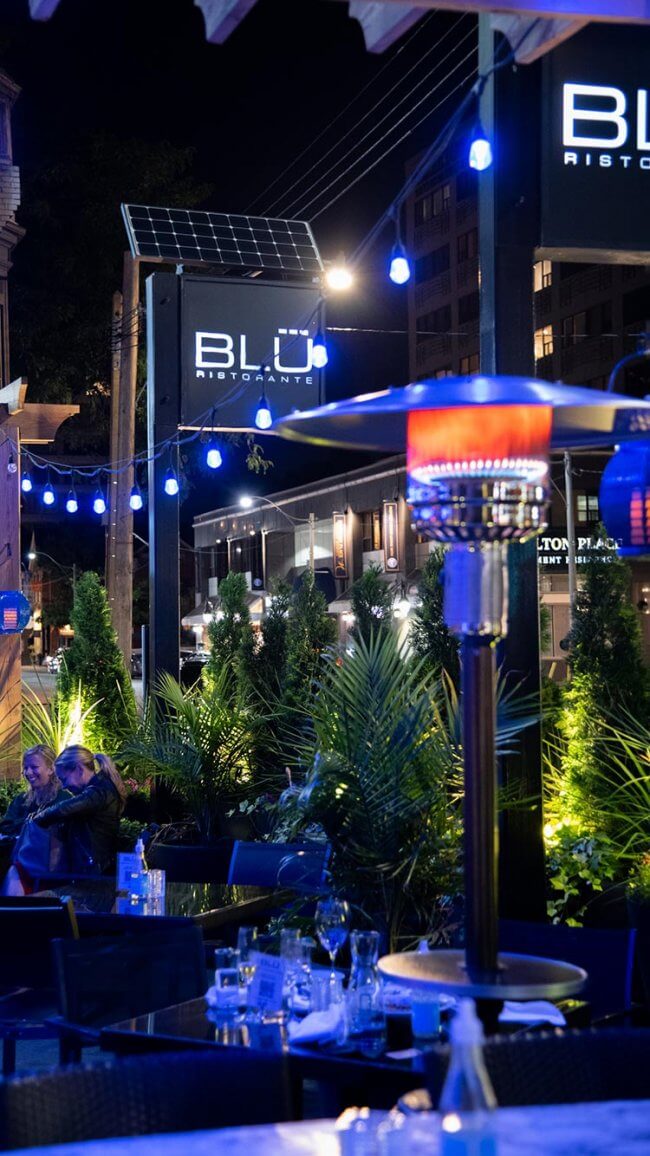 Heated Patio Yorkville Toronto