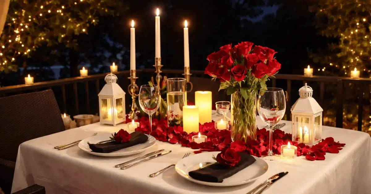 Luxury romantic dinner date at Blu Ristorante