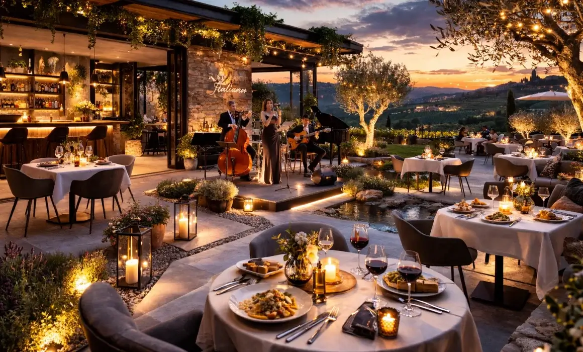 Toronto nightlife dining experience with live music